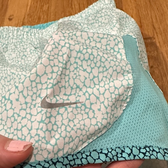 *last chance* Nike | Women's Light Blue Athletic Shorts - Picture 2 of 15